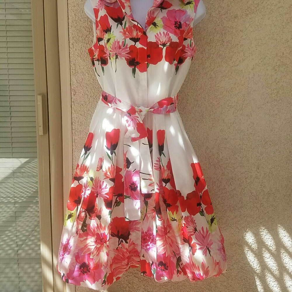 Samuel Dong floral Dress